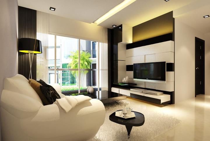 Interior Design – Living – TV console – Luxe Interior Design